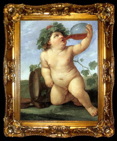 framed  RENI, Guido Drinking Bacchus sty, ta009-2